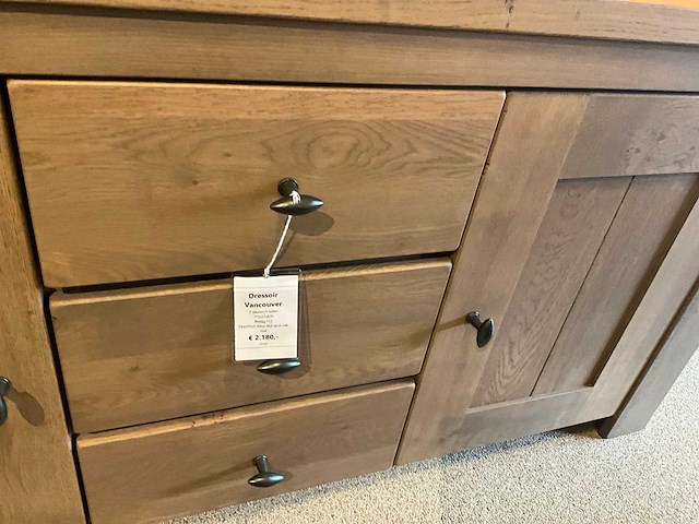 Vancouver eiken dressoir - afbeelding 5 van  8