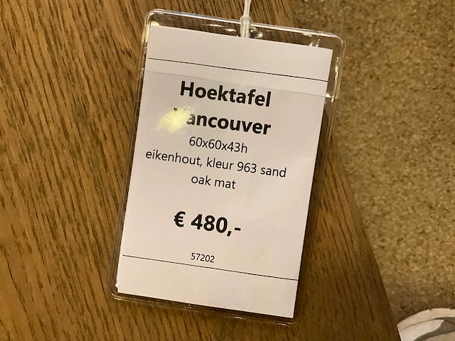 Vancouver eiken hoektafel - afbeelding 7 van  7