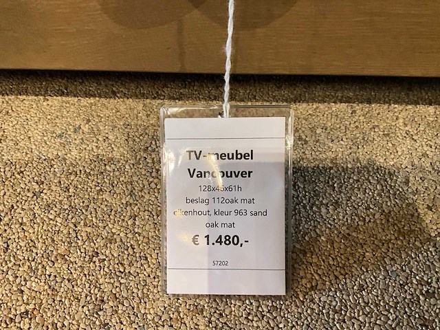 Vancouver eiken tv meubel - afbeelding 5 van  5
