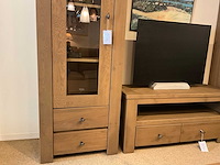 Vancouver eiken vitrinekast - afbeelding 2 van  7