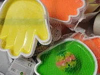 Vang en plakbal spel 1 set mix van kleur geleverd 1 set - afbeelding 5 van  5