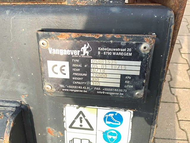 Vangaever 05bb1525 veegborstel - afbeelding 6 van  6