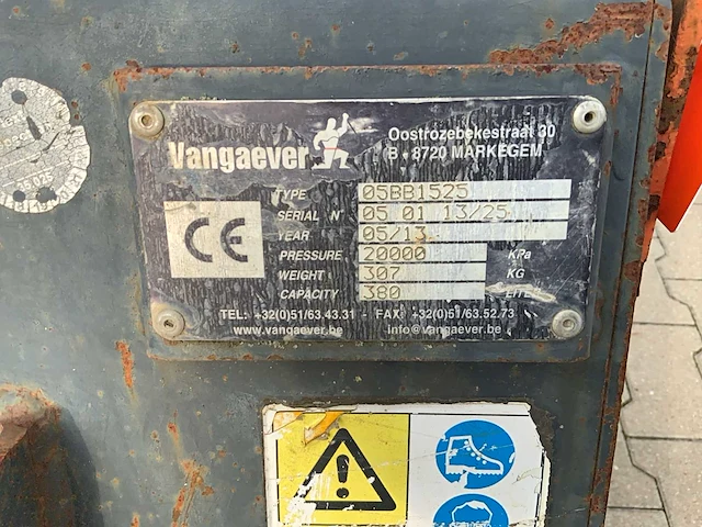 Vangaever 05bb1525 veegborstel - afbeelding 6 van  6
