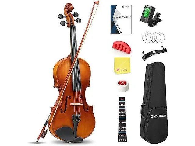 Vangoa 1/2 viool beginner set - afbeelding 1 van  4