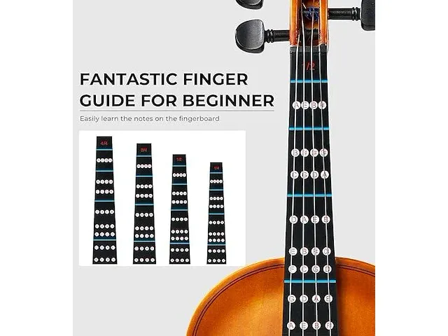 Vangoa 1/2 viool beginner set - afbeelding 2 van  4