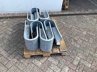 Vangrails-aanrijbeveiliging hoekstukken (7x) - afbeelding 1 van  4