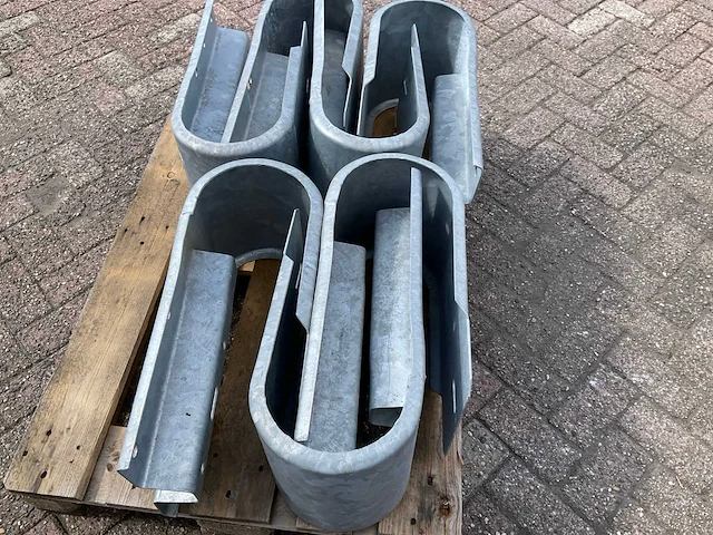 Vangrails-aanrijbeveiliging hoekstukken (7x) - afbeelding 3 van  4