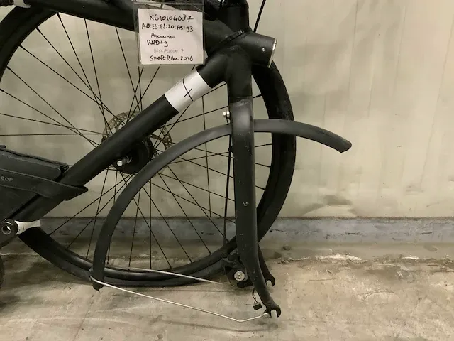 Vanmoof elektrische herenfiets - 61cm. - ‘smart bike’ - afbeelding 3 van  7