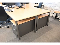 Vario l-bureau (in hoogte verstelbaar) (4x) - afbeelding 3 van  4