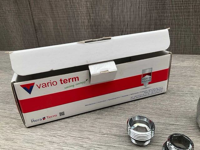 Vario term twins radiatator thermostaat aansluitset - afbeelding 2 van  5
