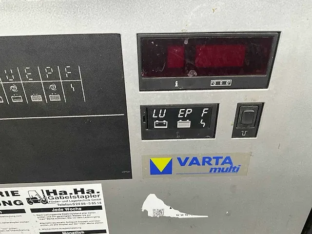 Varta multi lader 24v 125a 380v - afbeelding 4 van  4