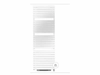 Vasco - aster hf-el-bl - elektrische radiator 180,5x60 cm met blower - afbeelding 1 van  4