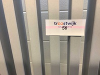 Vasco - radiator 38x180 cm grijs - afbeelding 2 van  3