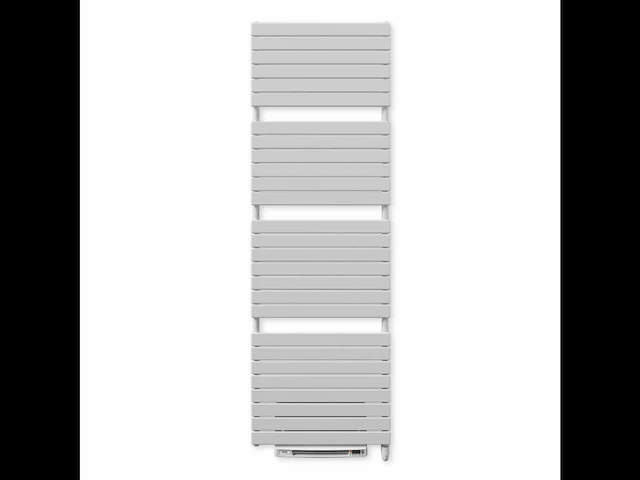 Vasco aster hf-el-bl elektrische radiator met blower 500x1805 mm 1750w - afbeelding 1 van  6