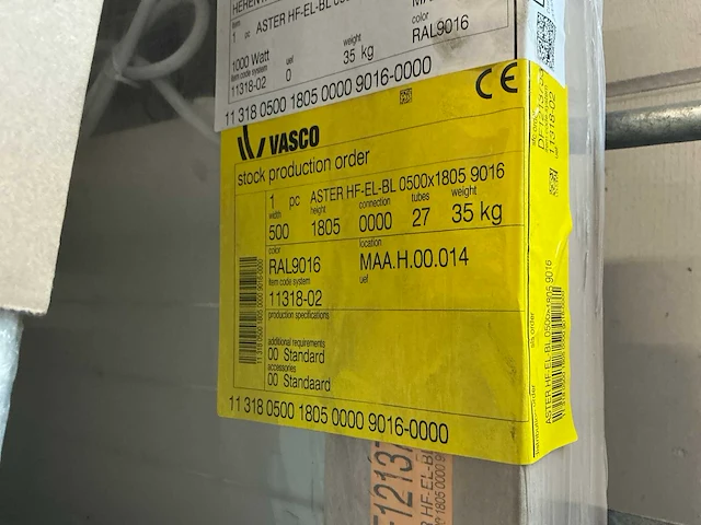 Vasco aster hf-el radiator - afbeelding 4 van  5