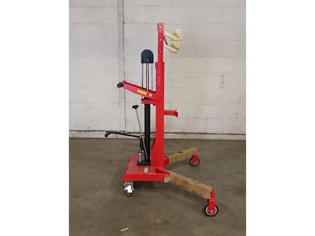 Vatenlifter/vatenheffer/vatenkantelaar hydraulic drum truck, dtf450, rood, 2020 - afbeelding 6 van  14