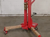 Vatenlifter/vatenheffer/vatenkantelaar hydraulic drum truck, dtf450, rood, 2020 - afbeelding 1 van  14