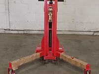Vatenlifter/vatenheffer/vatenkantelaar hydraulic drum truck, dtf450, rood, 2020 - afbeelding 7 van  14