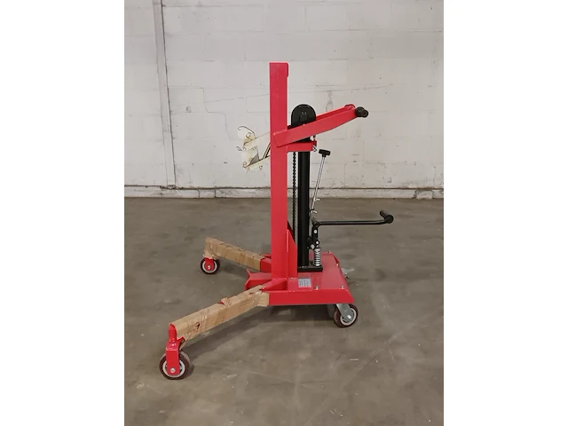 Vatenlifter/vatenheffer/vatenkantelaar hydraulic drum truck, dtf450, rood, 2020 - afbeelding 10 van  14
