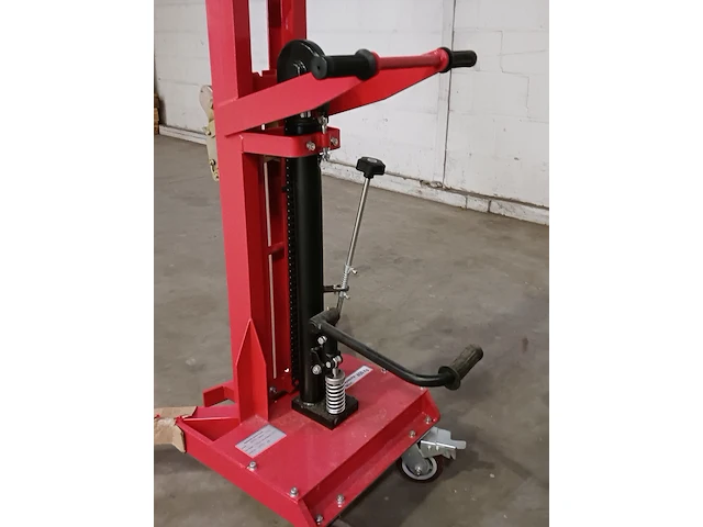 Vatenlifter/vatenheffer/vatenkantelaar hydraulic drum truck, dtf450, rood, 2020 - afbeelding 11 van  14
