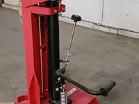 Vatenlifter/vatenheffer/vatenkantelaar hydraulic drum truck, dtf450, rood, 2020 - afbeelding 11 van  14