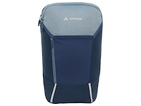 Vaude cycle 20 ii fietstas rugzak heron 70% recycled materiaal blauw - afbeelding 2 van  4