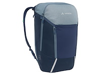 Vaude cycle 20 ii fietstas rugzak heron 70% recycled materiaal blauw - afbeelding 3 van  4