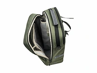 Vaude eback single fietstas enkele fietstas unisex 70% recycled materiaal khaki - afbeelding 2 van  6