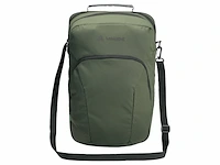 Vaude eback single fietstas enkele fietstas unisex 70% recycled materiaal khaki - afbeelding 4 van  6