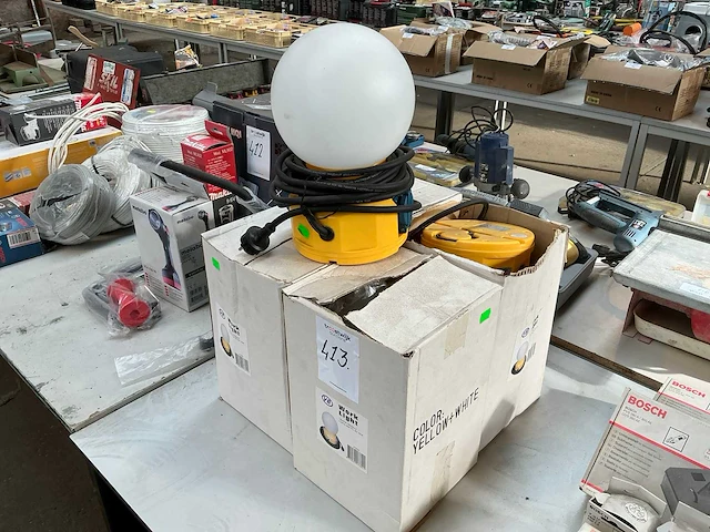 Vb werkplamp (4x) - afbeelding 1 van  7