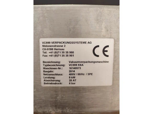 Vc999 verpackungssysteme ag - afbeelding 9 van  17