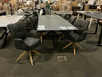 Vdb manhattan eetkamerstoel (6x) - afbeelding 1 van  6