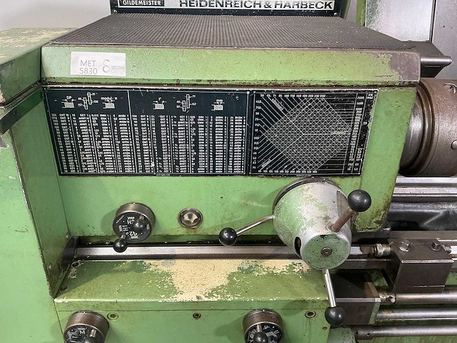 Vdf - horizontal lathe - 1975 - afbeelding 3 van  14