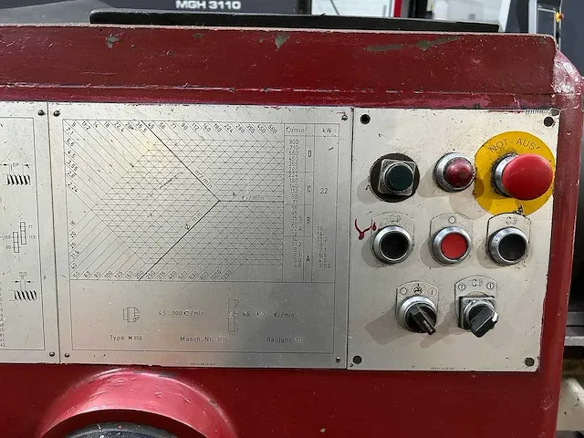 Vdf wohlenberg - m850 - universele draaibank - afbeelding 6 van  18