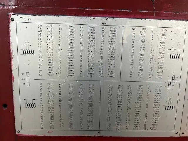 Vdf wohlenberg - m850 - universele draaibank - afbeelding 10 van  18