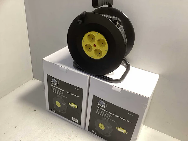 Vdt - 40 meter - kabelhaspel 40 meter (2x) - afbeelding 1 van  7