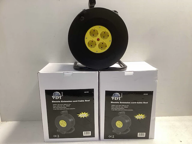 Vdt - 40 meter - kabelhaspel 40 meter (2x) - afbeelding 2 van  7