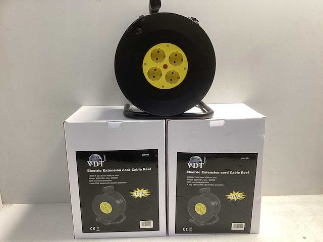 Vdt - 40 meter - kabelhaspel 40 meter (2x) - afbeelding 2 van  7