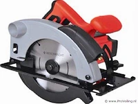 Vdt cirkelzaag 1200w met laser - afbeelding 1 van  5