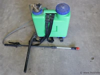 Vdt houtklover model v527 incl. gifspuit, hakbijlen & snoeischaren - afbeelding 5 van  8
