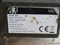 Vdt houtklover model v527 incl. gifspuit, hakbijlen & snoeischaren - afbeelding 6 van  8