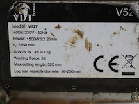 Vdt houtklover model v527 incl. gifspuit, hakbijlen & snoeischaren - afbeelding 7 van  8