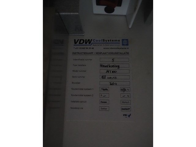 Vdw coolsystems - afbeelding 7 van  7