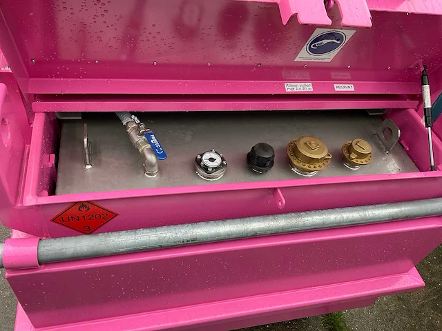 Vdzm 100 combi horizontale brandstof + adblue opslagtank - afbeelding 2 van  11