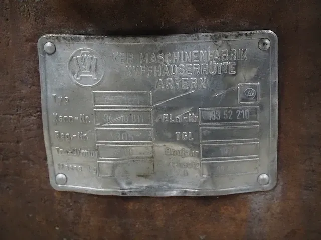 Veb maschinenfabrik - afbeelding 8 van  8