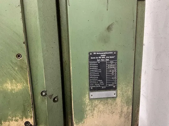 Veb sabo standard25 kolomboormachine - afbeelding 2 van  10