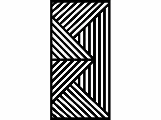 Vector terrascherm – zwart houtcomposiet – 180x90 cm (4x) - afbeelding 1 van  2