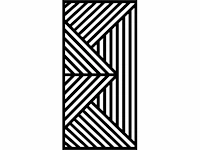 Vector terrascherm – zwart houtcomposiet – 180x90 cm (4x) - afbeelding 1 van  2