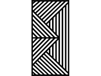 Vector terrascherm – zwart houtcomposiet – 180x90 cm (4x)