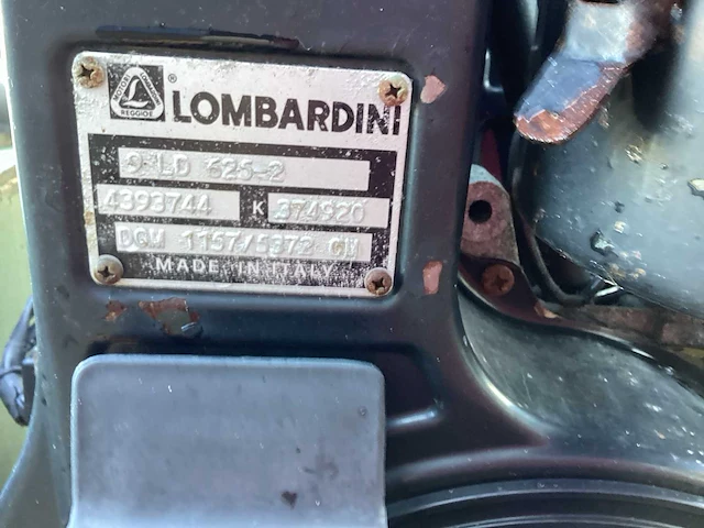 Veegmachine 05 ib 1200 sweeper lombardini - afbeelding 4 van  9